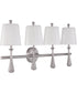 Palmer 4-Light Vanity Brushed Polished Nickel
