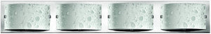 32"W Daphne 4-Light Bath Vanity Chrome