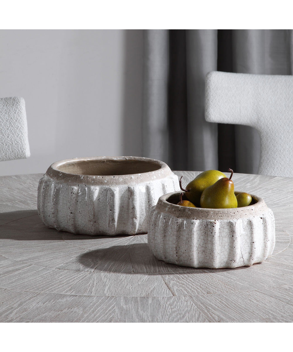 Azariah Distressed Bowls, Set of 2