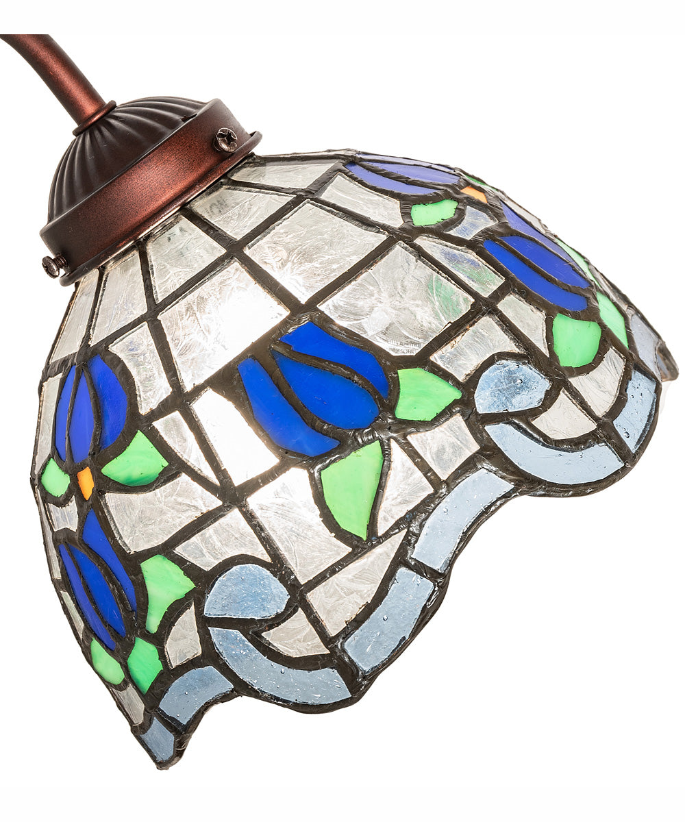 18" High Roseborder Desk Lamp