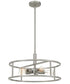 New Harbor 5-light Pendant Brushed Nickel