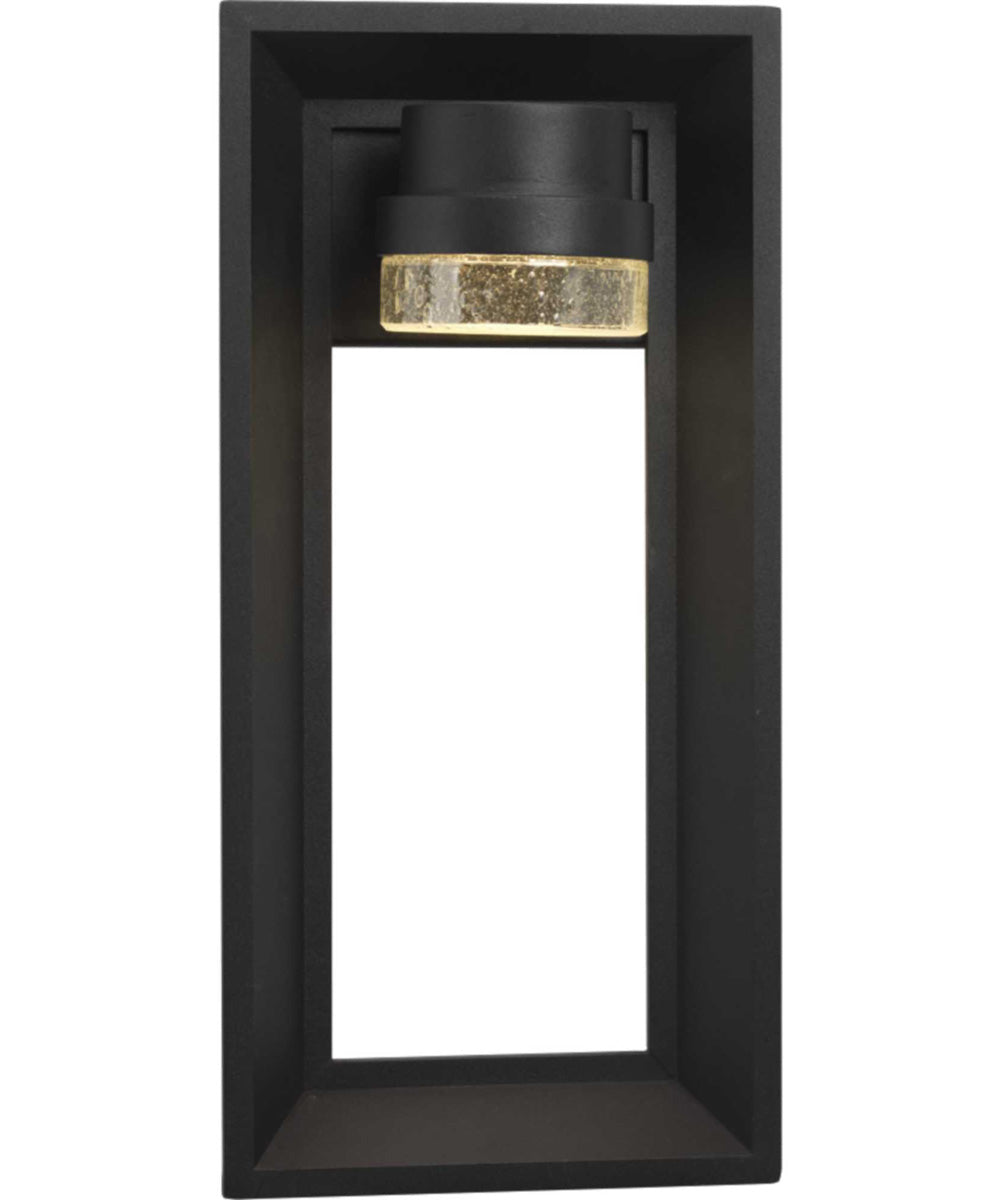 Z-1010 1-Light LED Wall Lantern Textured Black