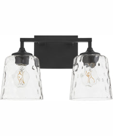 Eldorado 2-light Bath Vanity Light Matte Black