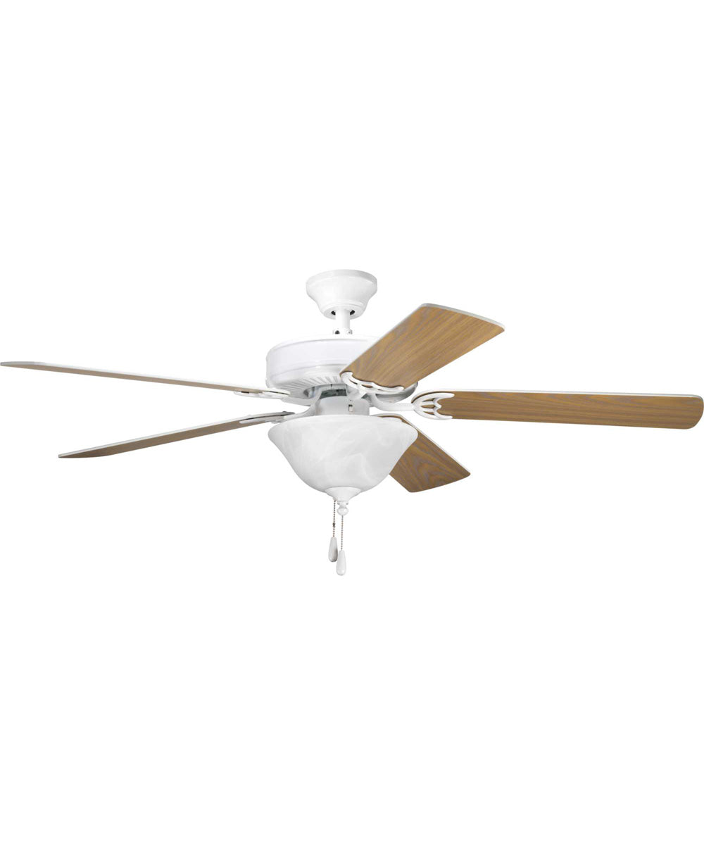 AirPro 52" 5-Blade Ceiling Fan White