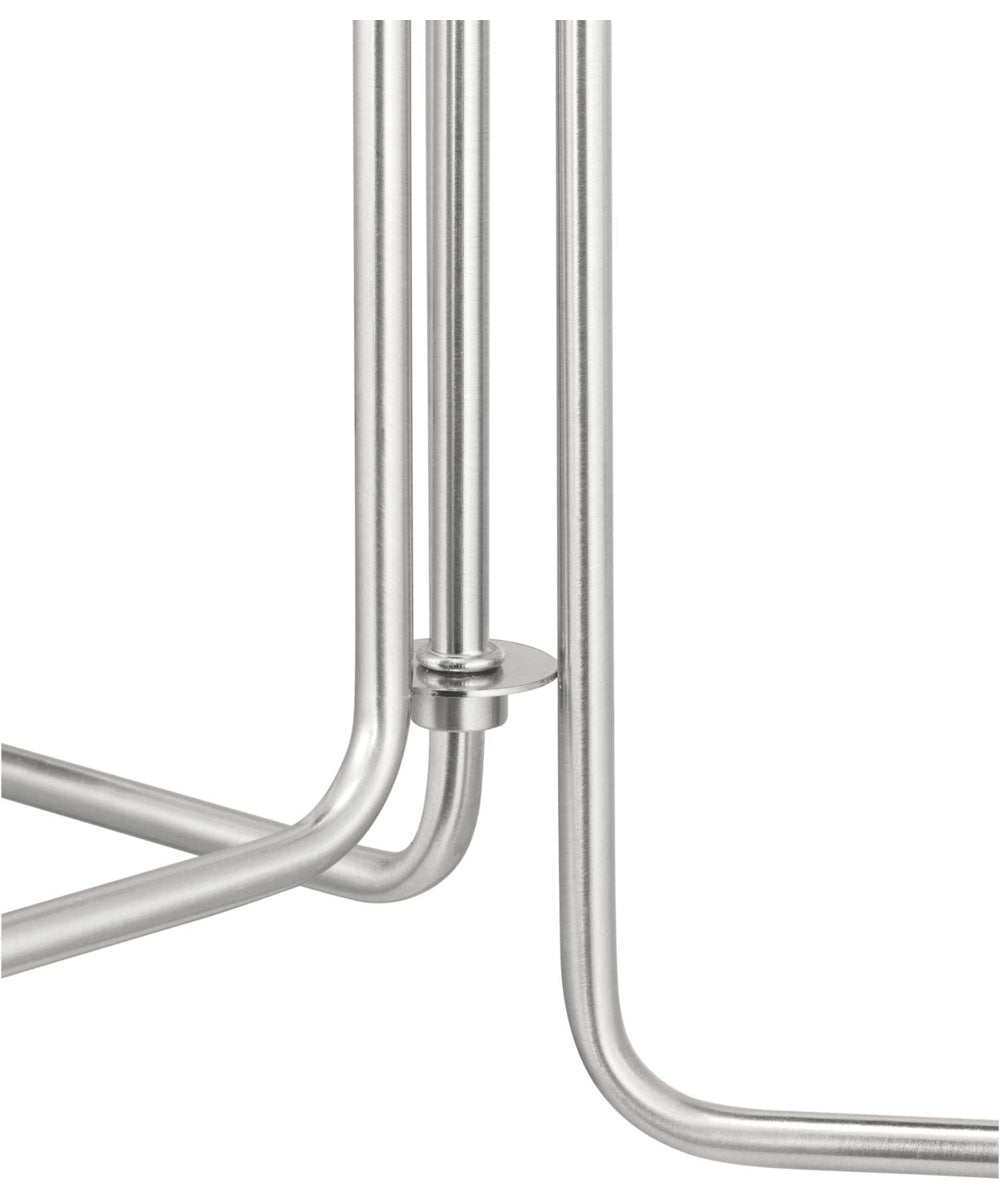 Rainey 3-Light. Semi-Flush Convertible Brushed Nickel