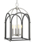 Westfall 4-Light Medium Foyer Pendant Graphite