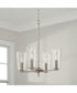 Portman 4-Light Pendant Brushed Nickel