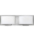 Mila 2-Light LED Vanity in Brushed Nickel