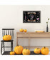 Framed Hocus Pocus Halloween Black by Gia Graham Canvas Wall Art Print (23  W x 16  H), Sylvie Greywash Frame