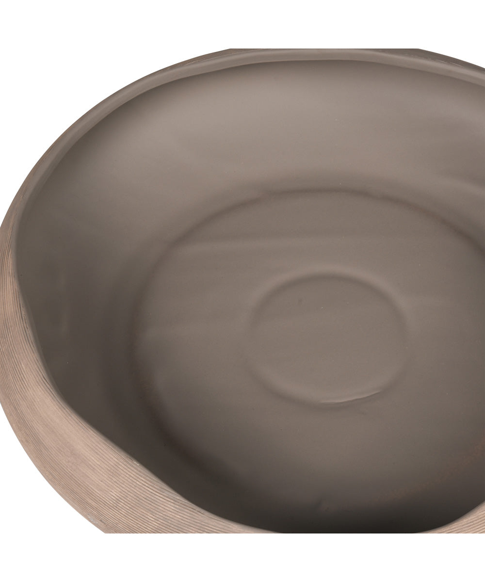 Bressan Centerpiece Bowl - Taupe