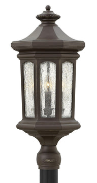 26"H Raley 4-Light LED Outdoor Pier Post Light in Oil Rubbed Bronze