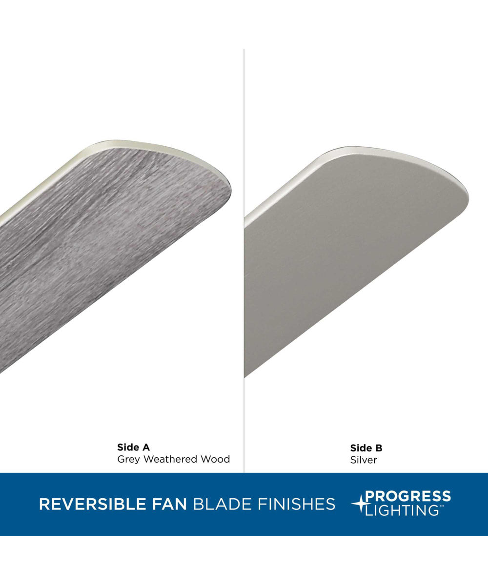 AirPro 52 in. 5-Blade Transitional Ceiling Fan Brushed Nickel