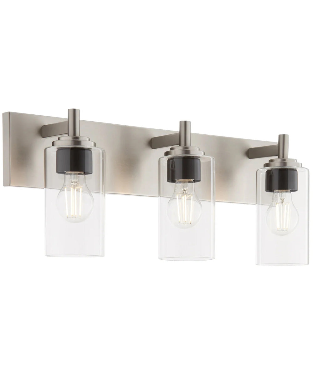 Fallstaff 3-light Bath Vanity Light Satin Nickel