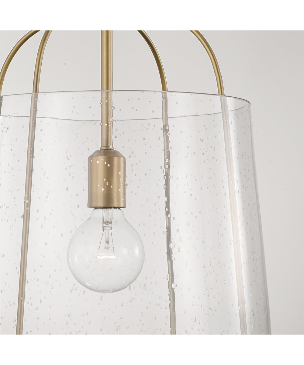 Madison 1-Light Pendant Aged Brass
