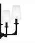 Hough 4-light Chandelier Mystic Black