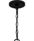 Catania 5-light Chandelier Matte Black