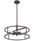 New Harbor 5-light Pendant Western Bronze