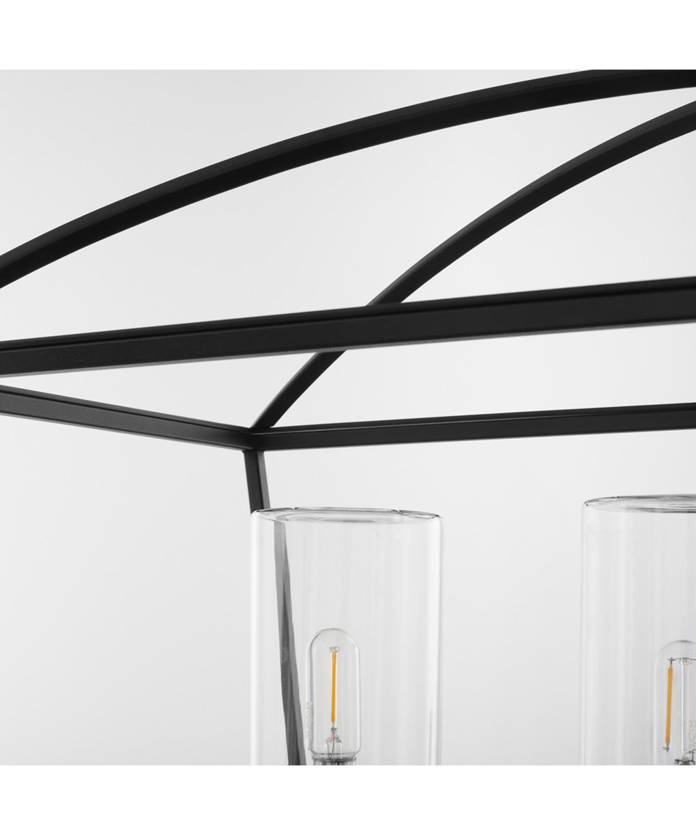 Odeon 5-light Chandelier Matte Black