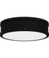 Quoizel Fixture Medium Flush Mount Matte Black