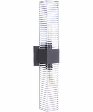 Ridge 2-Light Wall Sconce Midnight