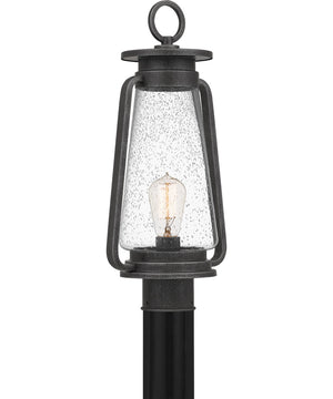 Sutton Large 1-light Outdoor Post Light Speckled Black