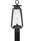 Sutton Large 1-light Outdoor Post Light Speckled Black