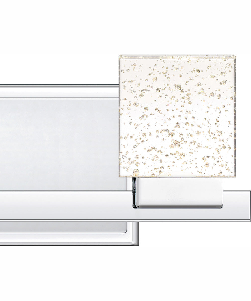 Zola Medium Bath Light Polished Chrome