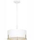 Quoizel Pendant Large 3-light Pendant White