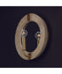Finn 1-Light Sconce White Wash and Matte Brass