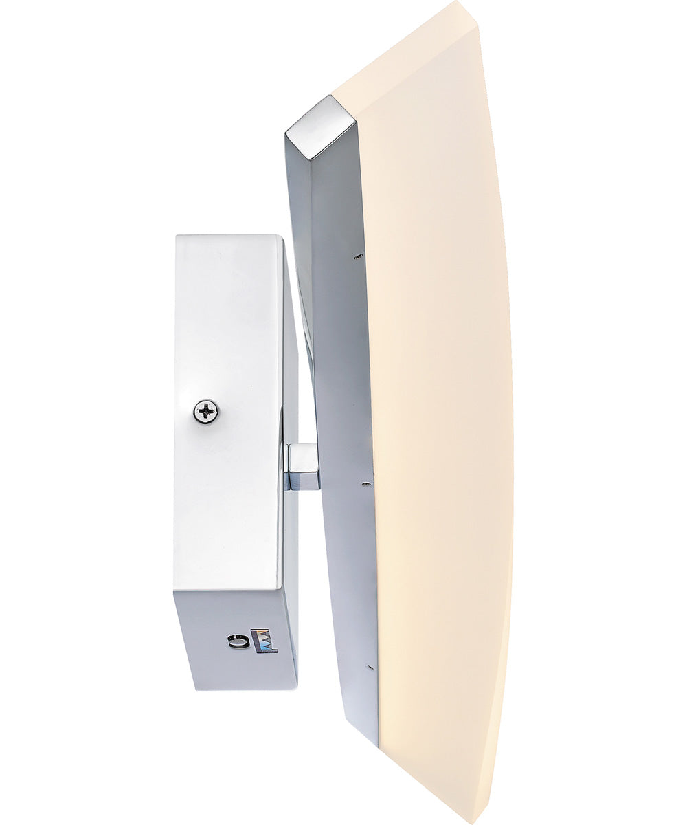 Fox Medium Bath Light Polished Chrome