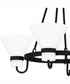 Marigold 4-light Chandelier Earth Black
