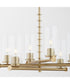 Tamara Day's Mercier 6-light Chandelier Aged Brass