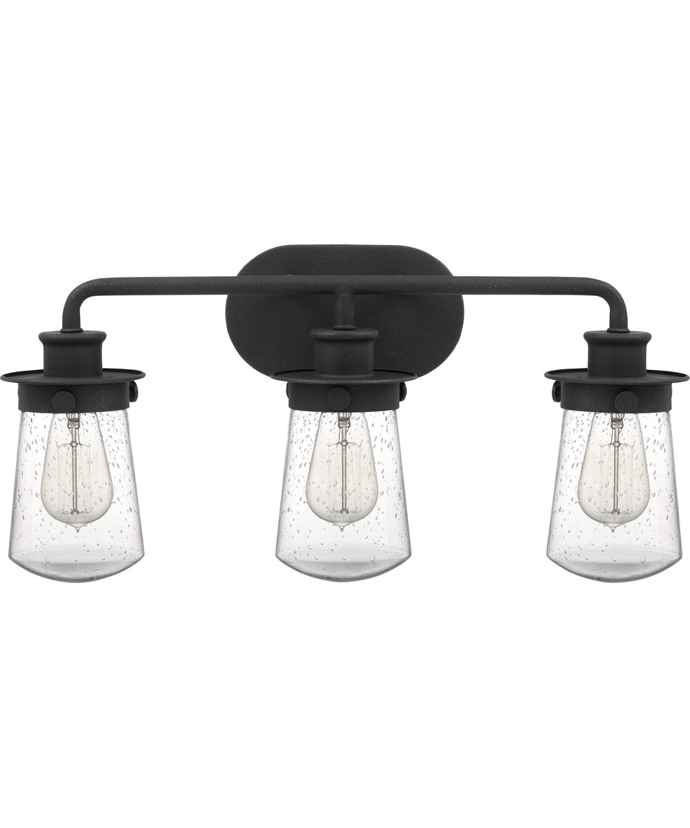 Lewiston Large 3-light Bath Light Grey Ash