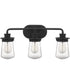 Lewiston Large 3-light Bath Light Grey Ash