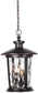 12"W Summerhays 3-Light Outdoor Pendant Oiled Bronze Gilded