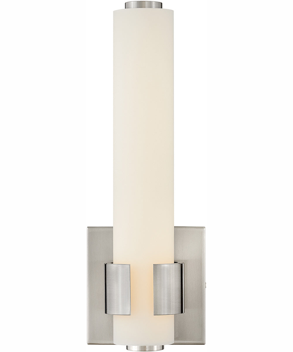 Aiden LED-Light Small LED Sconce in Brushed Nickel