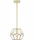 Quoizel Piccolo Pendant Small 1-light Mini Pendant Polished Brass