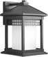 Merit 1-Light Wall Lantern Textured Black