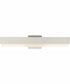 Semblance 24 in. Medium Modern 3CCT Integrated LED Linear Vanity Light Brushed Nickel