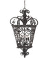 Fort Quinn Extra Large 4-light Chandelier Marcado Black