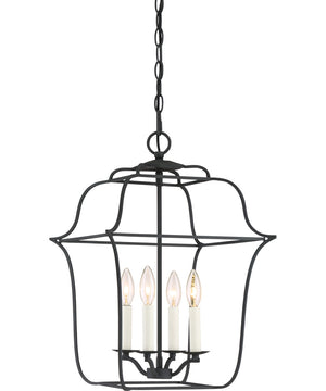 Gallery 4-light Pendant Royal Ebony