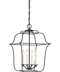 Gallery 4-light Pendant Royal Ebony