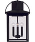 Bryson 4-Light Outdoor Wall-Lantern Black