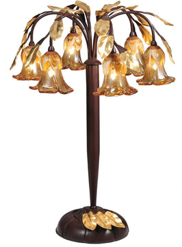 21"H Celestial Bouquet 6 Light Table Lamp