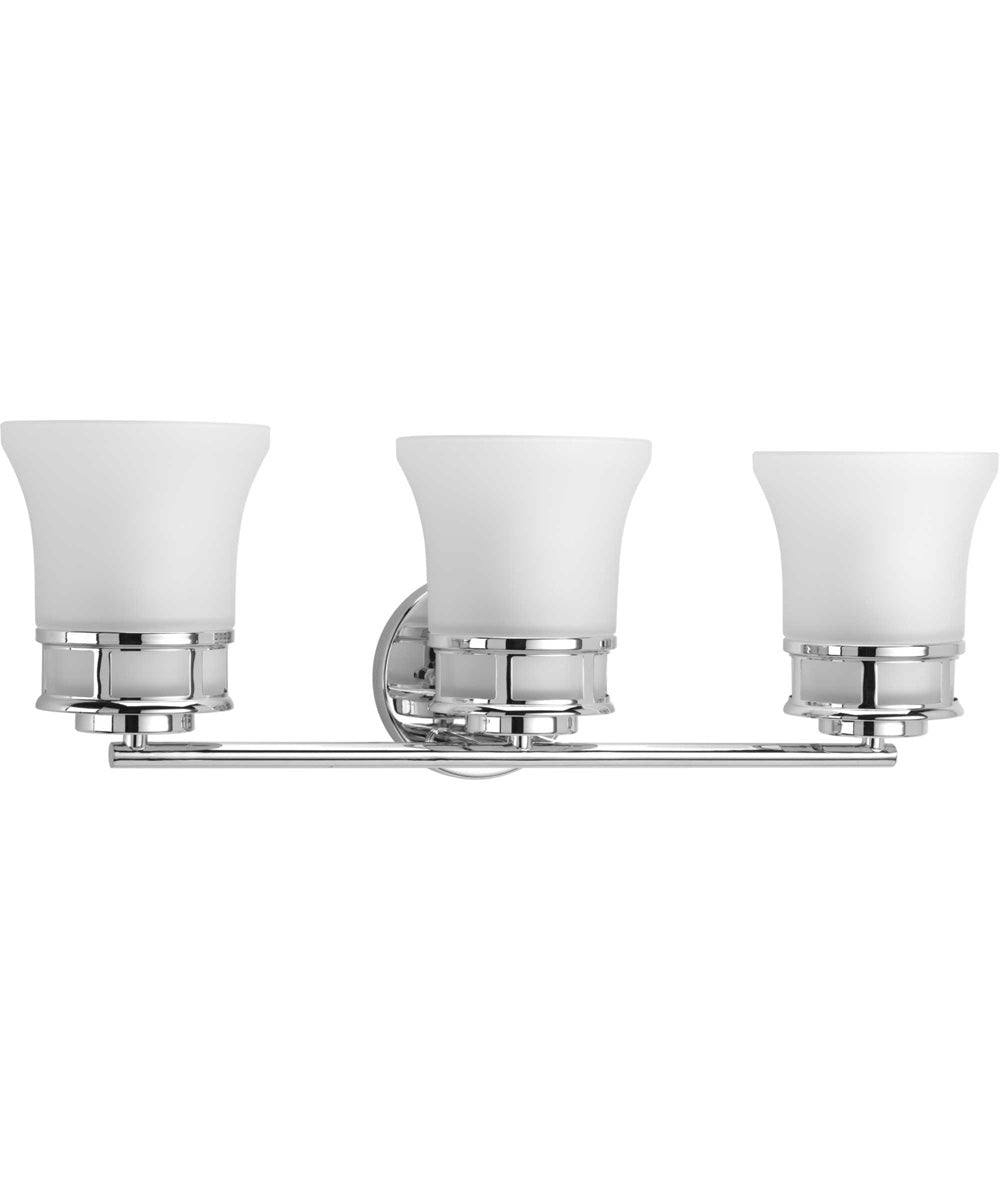 Cascadia 3-Light Bath & Vanity Polished Chrome