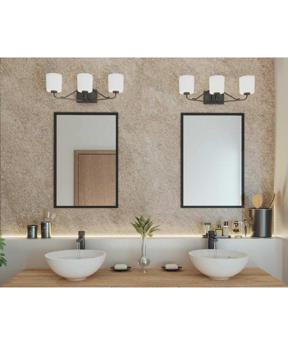 Tobin 3-Light Bath & Vanity Matte Black