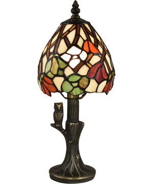 Owl Garden Tiffany Accent Lamp