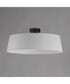 Paramount 21 inch LED Flush Mount Black