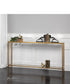 30"H Hayley Gold Console Table