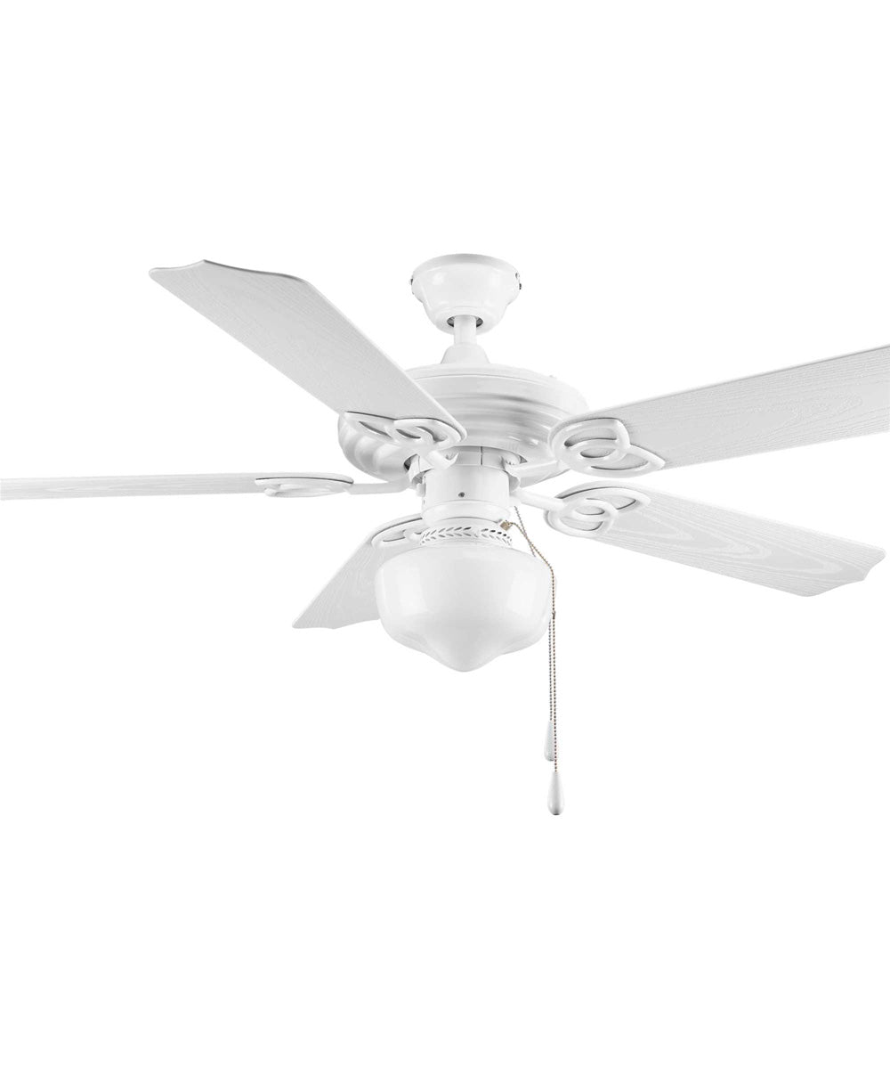 AirPro 52" 5-Blade Indoor/Outdoor Ceiling Fan White